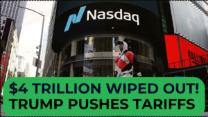 Trade war : US Stock market crash $4 trillion value : Trump trade war