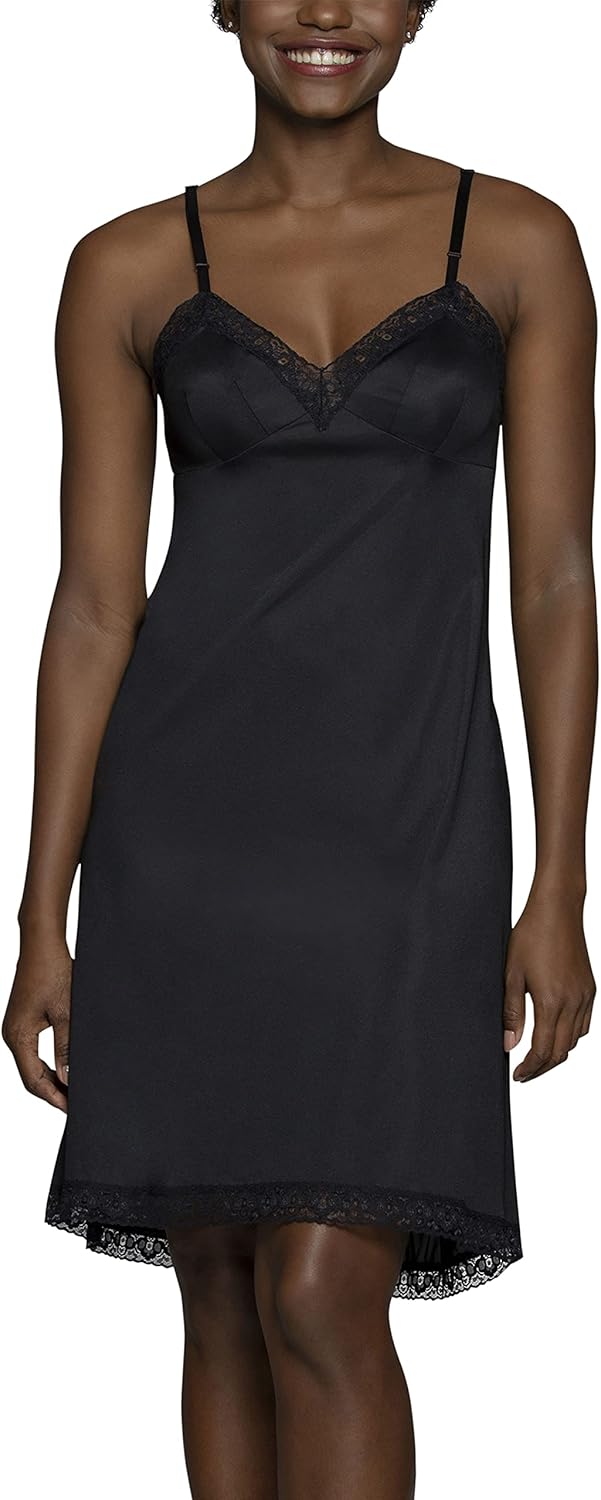 Vanity Fair Women’s Anti-Static Nylon Full Slips for Under Dresses (S-5XL)