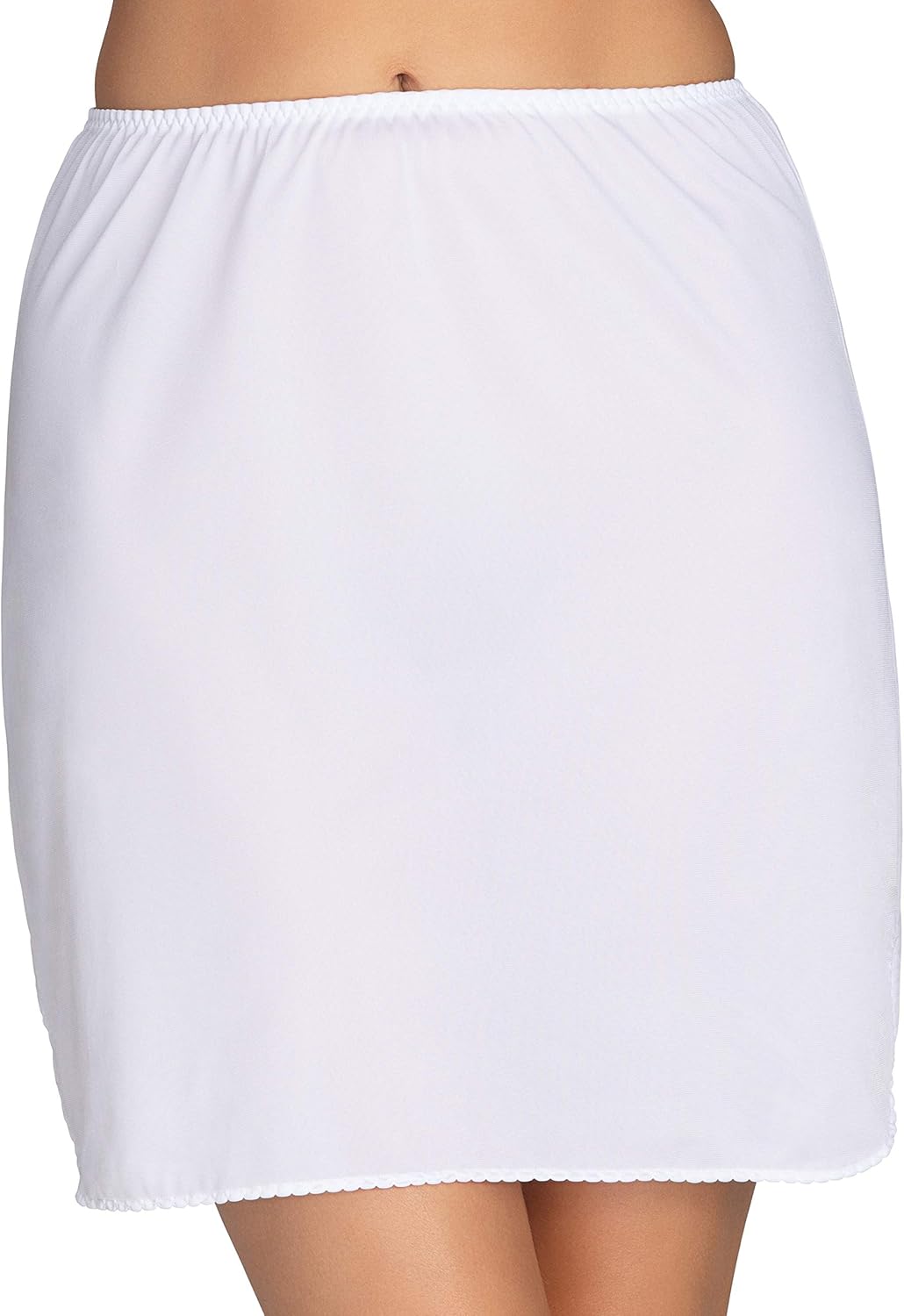 Vanity Fair Women’s Anti-Static Nylon Half Slip for Under Dresses, Available up to size 3XL