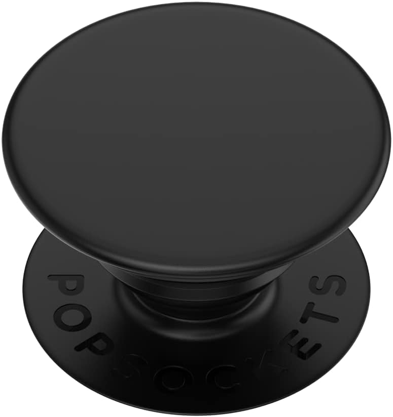 ​​​​PopSockets Phone Grip with Expanding Kickstand, Adhesive Grip – Black