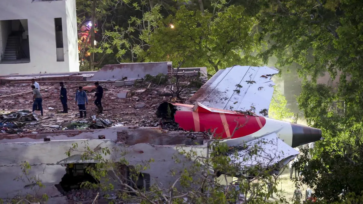Air India aircraft was insured for 0 million