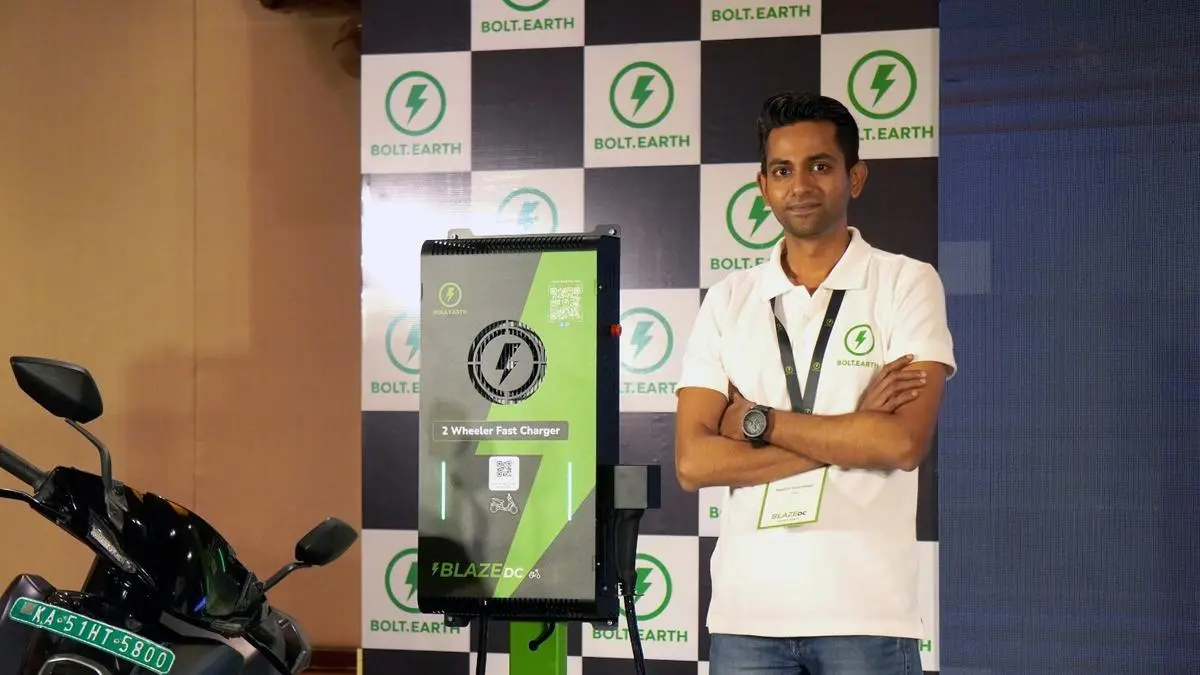 EV charging company Bolt.Earth unveils blaze DC fast chargers