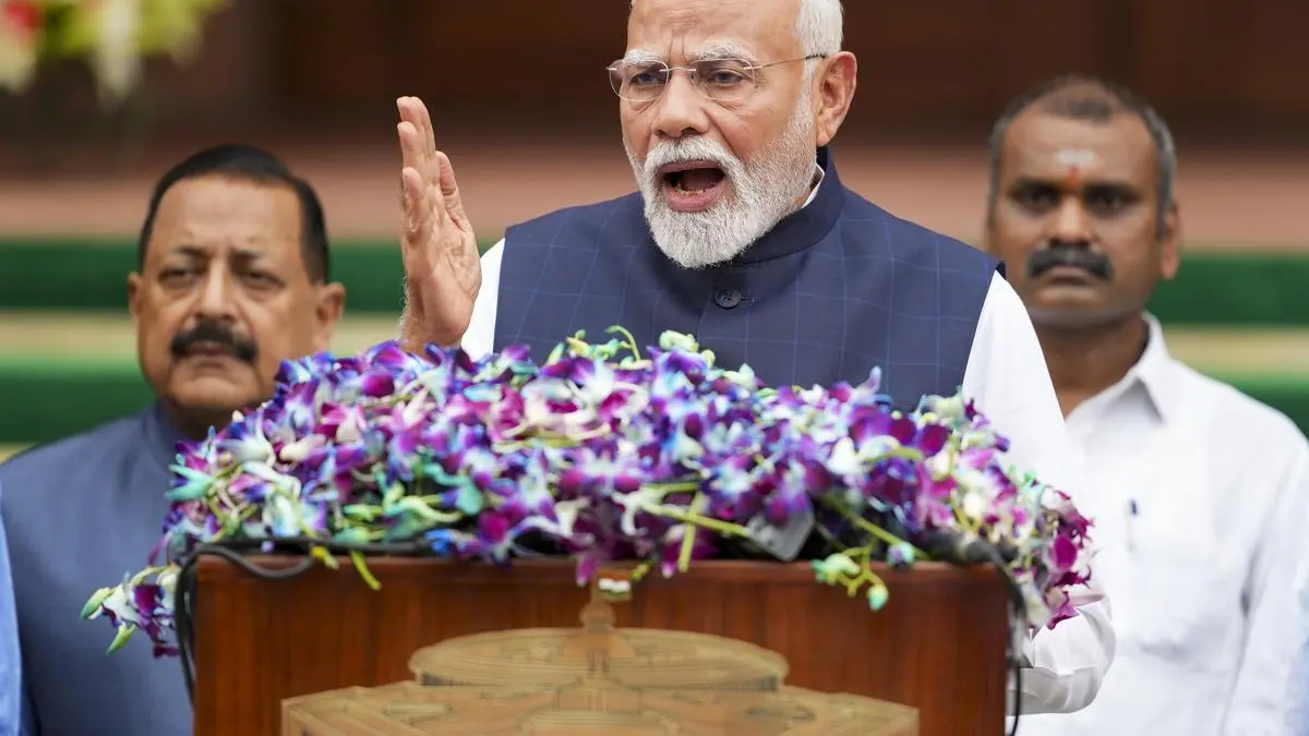 Red corridors now green zones of growth and development, says Modi